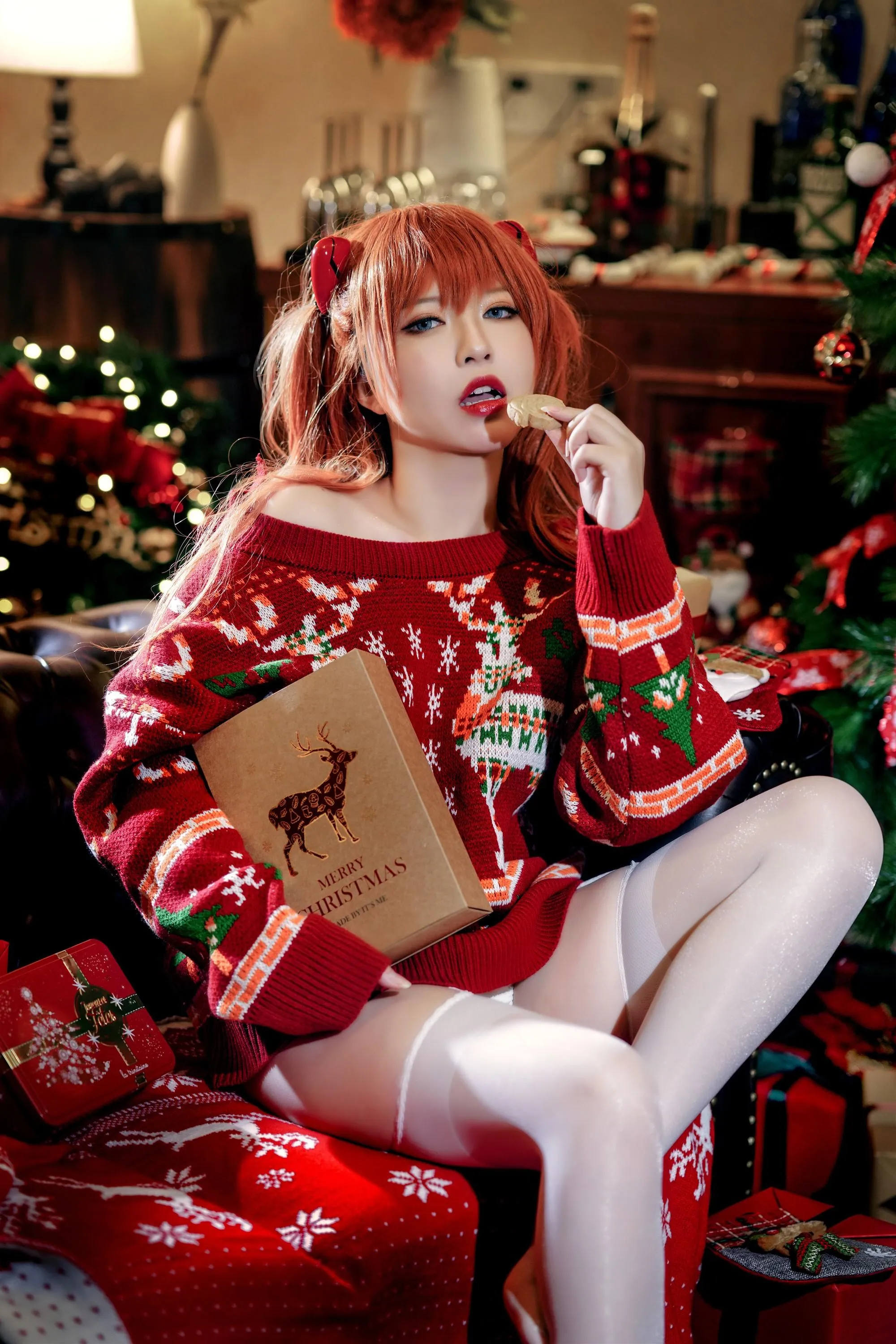 半半子 – NO.45 式波ー ASUKA Christmas [33P]插图4